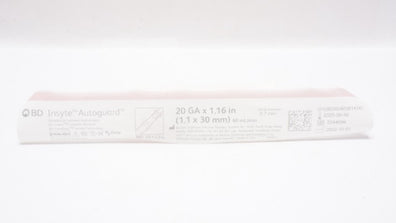 BD 381434 Insyte Autoguard Shielded IV Cath. 20Ga x 1.16inch (x)